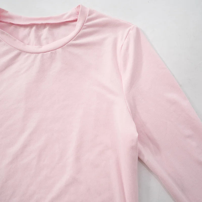 Casual Trousers and Long Sleeve Set