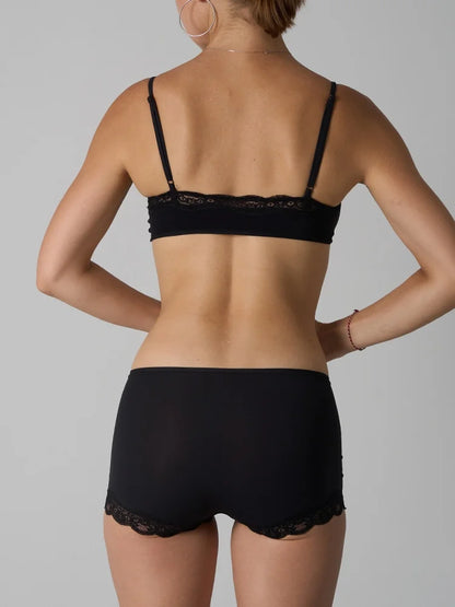 Lace Strap Tank Top and Short Sets