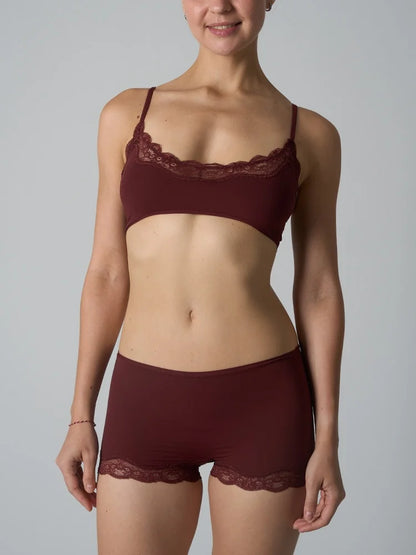 Lace Strap Tank Top and Short Sets