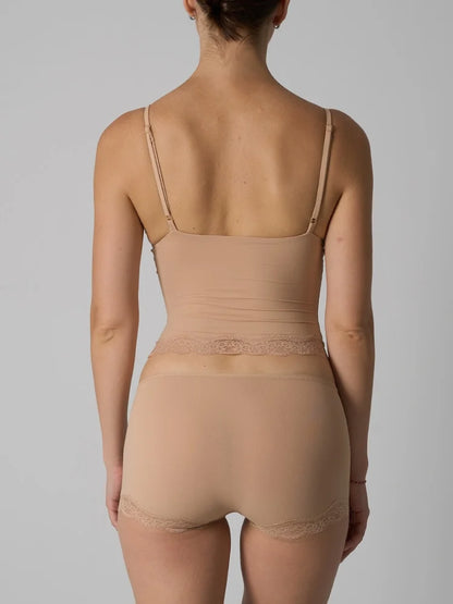 Lace Strap Tank Top and Short Sets