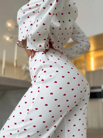 Heart and Cherry Pyjama Set