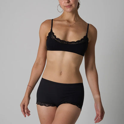 Lace Strap Tank Top and Short Sets