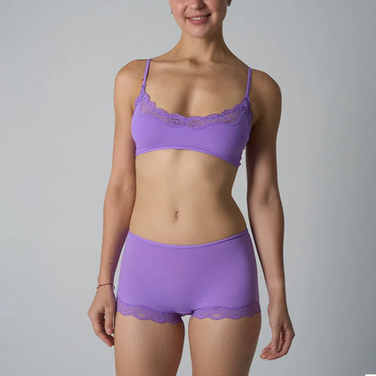 Lace Strap Tank Top and Short Sets