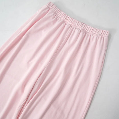 Casual Trousers and Long Sleeve Set