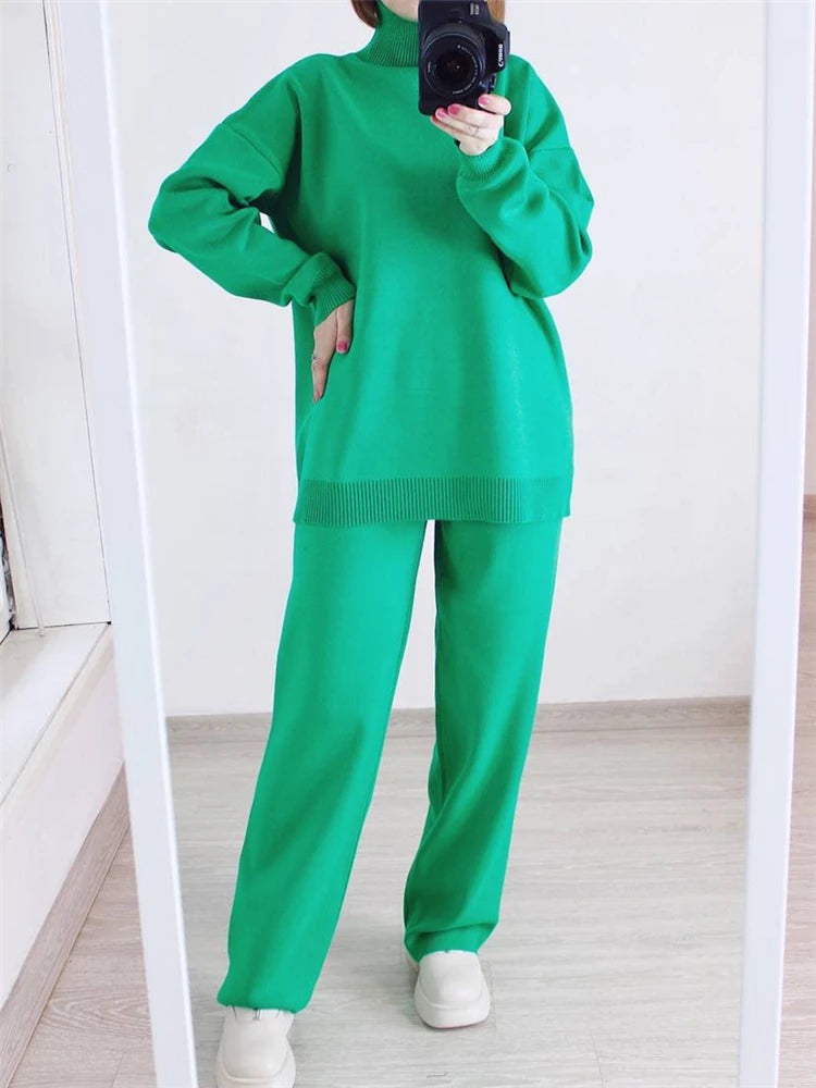 2 Pieces Knitted Tracksuit
