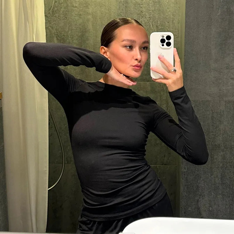 Casual Trousers and Long Sleeve Set